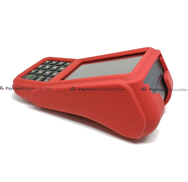 verifone v400m silicone case bumper cover protection red (4)