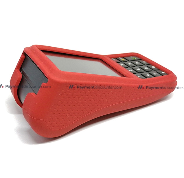 verifone v400m silicone case bumper cover protection red (6)