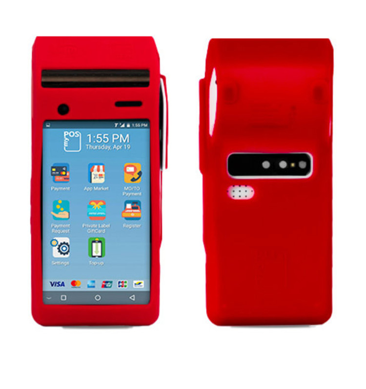 nexgo Smart N5 silicone case red blue black bumper (3)