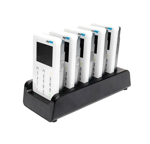 pax Charging station Dock for five myPOS D220 Mini BLACK (2)