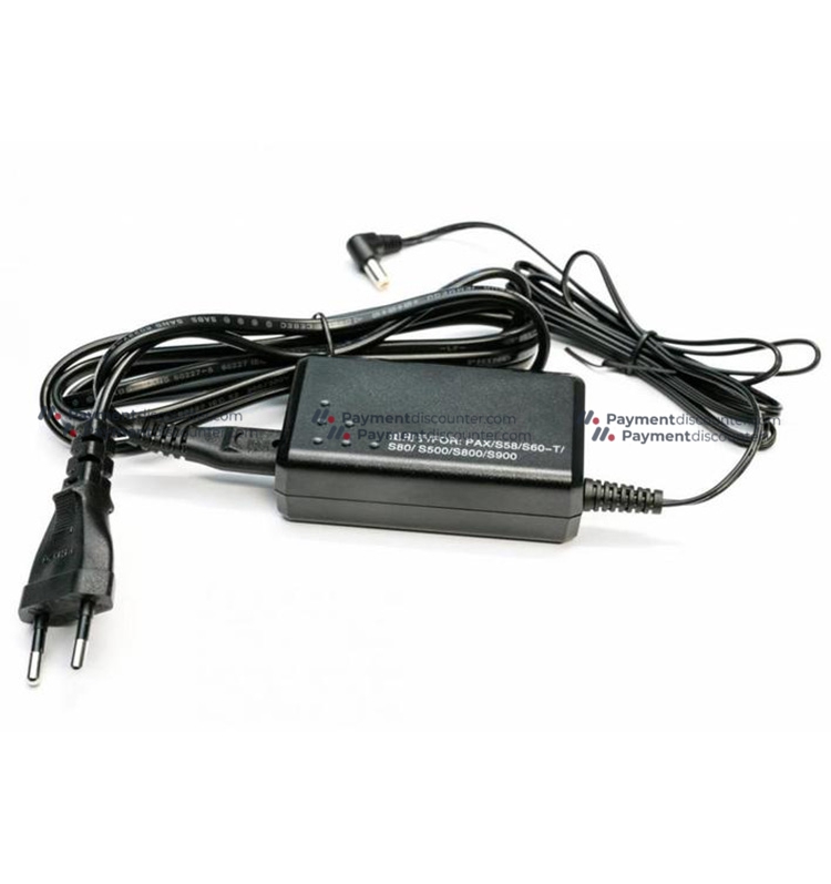 pax Power supply charger myPOS Combo C black