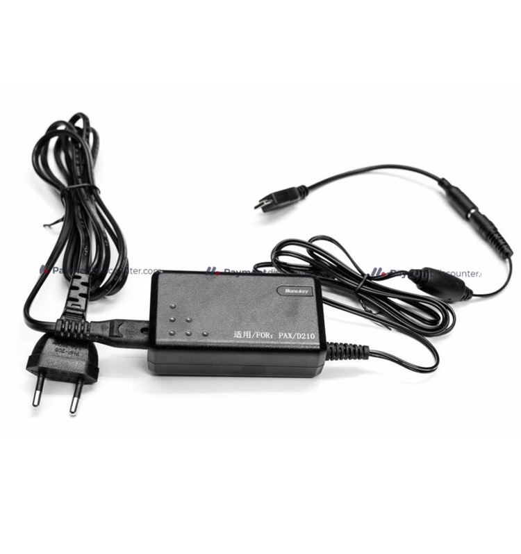 pax Power supply charger myPOS D210 HDMI black