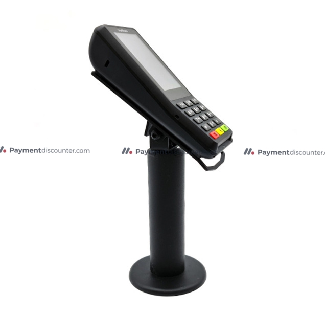 verifone p400 payment pole stand metal black 18cm (3)