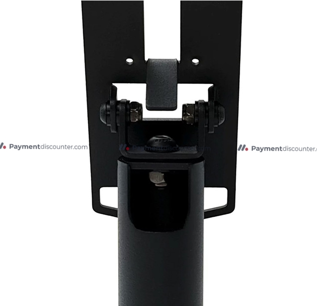 verifone p400 payment pole stand metal black 18cm (8)