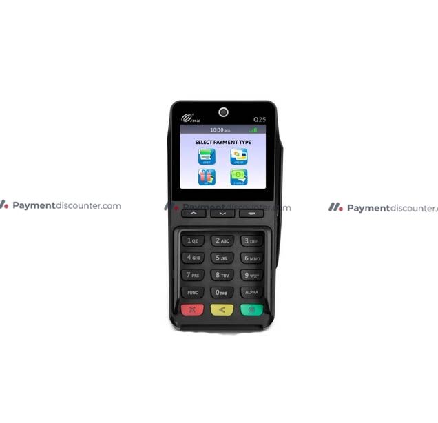PAX Q25 mobile payment terminal accessories
