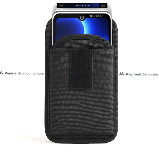 A920 Pro Dual Pocket Holster Textile Terminal Accessories (9)